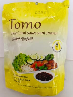 TOMO - ပုဇွန်ခြောက်ငံပြာရည်ကြော်